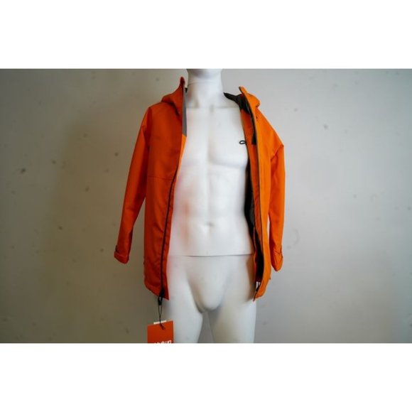 ThirtyTwo Boys Orange Grasser Waterproof Insulated Snowboarding Jacket Size M - Picture 1 of 7